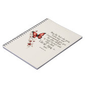 ローマ15:5聖書の聖句のイメージ ノートブック (左側)