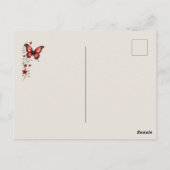 ローマ15:5聖書の聖句のイメージ ポストカード (裏面)