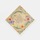 ローマ15:5聖書の聖句紙ナプキンス スタンダードランチョンナプキン (角)