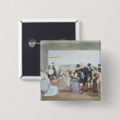 ローマ1842年の10月のお祝い 缶バッジ (正面&裏面)