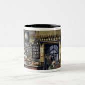 ローマ1856年のカフェ ツートーンマグカップ (中央)