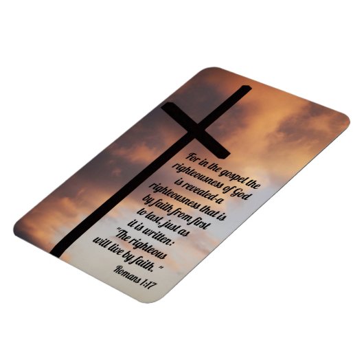 ローマ1:17 マグネット (左側)