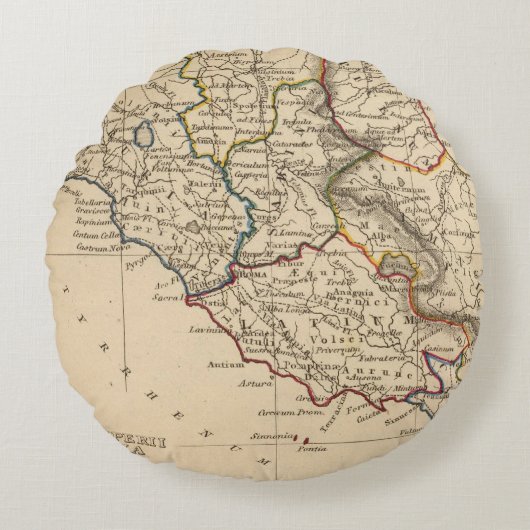 ローマ3 ラウンドクッション (正面)