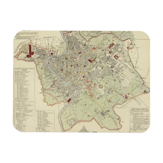 ローマ4 マグネット (横)