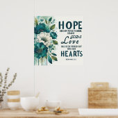 ローマ5:5キリスト教の聖なる書物、 経典の壁のポスター ポスター (キッチン)