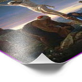 ローマ5:8からの聖書の聖句。 フォトプリント (角)