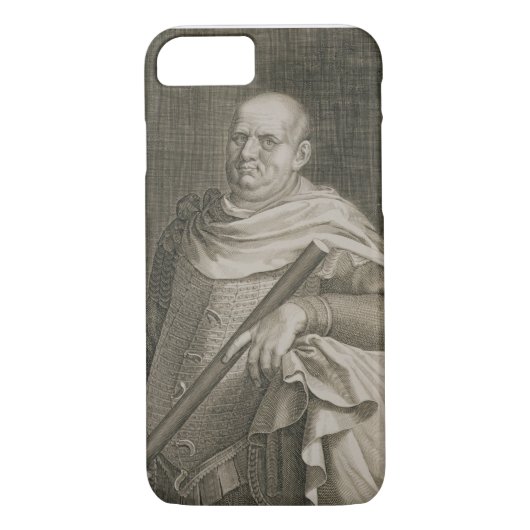 ローマ69-79の広告のengraのVespasian (9-79広告)皇帝 Case-Mate iPhoneケース (裏面)