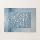 ローマ6:23カスタマイズ可能な聖書の詩 ジグソーパズル (横)