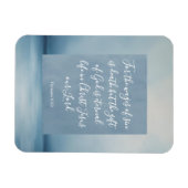 ローマ6:23カスタマイズ可能な聖書の詩 マグネット (横)