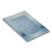 ローマ6:23聖書の聖句イメージスパイラルノート ノートブック (右側)