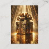 ローマ6:23 KJVカード – 神のクリスマスプレゼント 名刺 (正面)