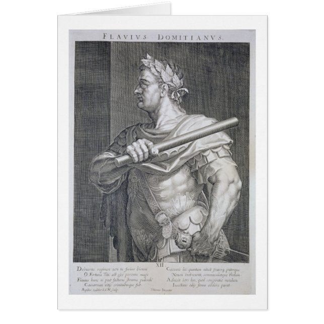 ローマ8のFlavius Domitian (広告51 -広告96)皇帝 (正面)