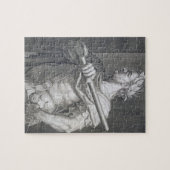 ローマ8のFlavius Domitian (広告51 -広告96)皇帝 ジグソーパズル (横)