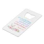 ローマ8バイブル・バースデザイン クレジットカード栓抜き (裏面アングル)