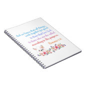 ローマ8バイブル・バースデザイン ノートブック (右側)