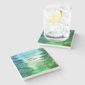 ローマ8:15わたしたちは「アッバの父」を叫ぶ ストーンコースター (横)