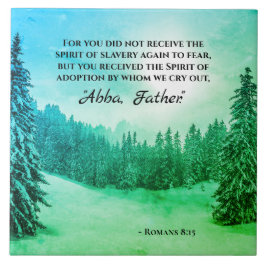ローマ8:15わたしたちは「アッバの父」を叫ぶ タイル