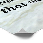 ローマ8:16霊は自分が立って見る ポスター (角)