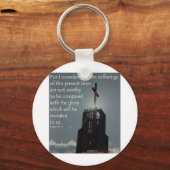 ローマ8:18栄光が現れる キーホルダー (正面)