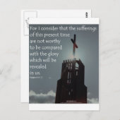 ローマ8:18栄光が現れる ポストカード (正面/裏面)