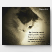 ローマ8:18 フォトプラーク (正面)