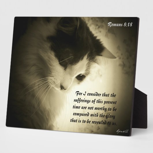 ローマ8:18 フォトプラーク (側面)