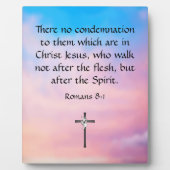 ローマ8:1 フォトプラーク (正面)