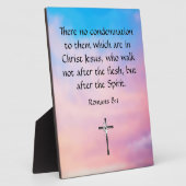 ローマ8:1 フォトプラーク (側面)