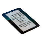 ローマ8:28わたしたちは、すべてのものが働くことを知っている マグネット (右側)