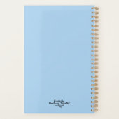 ローマ8:28ビーチサンセットカスタムクリスチャン プランナー手帳 (裏面)