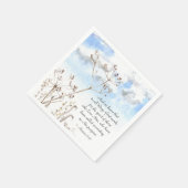 ローマ8:28神が善のために働くすべてのもの スタンダードカクテルナプキン (角)