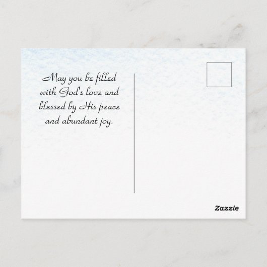 ローマ8:28神が善のために働くすべてのもの ポストカード (裏面)