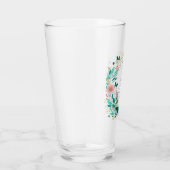ローマ8:28花と蝶 タンブラーグラス (右)