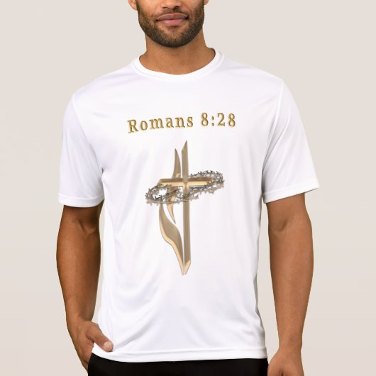ローマ8:28製品 Tシャツ (正面)