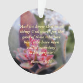 ローマ8:28 オーナメント (正面)