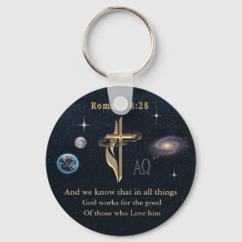 ローマ8:28 キーホルダー