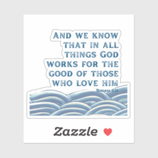 ローマ8:28 シール