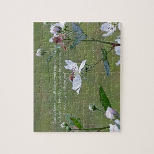 ローマ8:28 ジグソーパズル (縦)