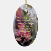 ローマ8:28 セラミックオーナメント (右)