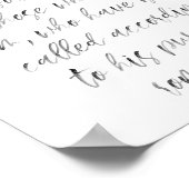 ローマ8:28 ポスター (角)