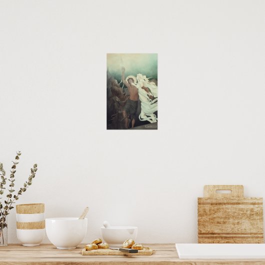 ローマ8:28 – ポスター (キッチン)