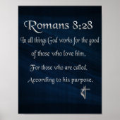 ローマ8:28 ポスター (正面)