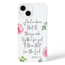 ローマ8:28 KJV iPhone14ケース