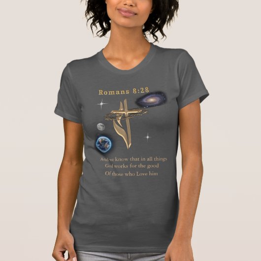 ローマ8:28 Tシャツ (正面)