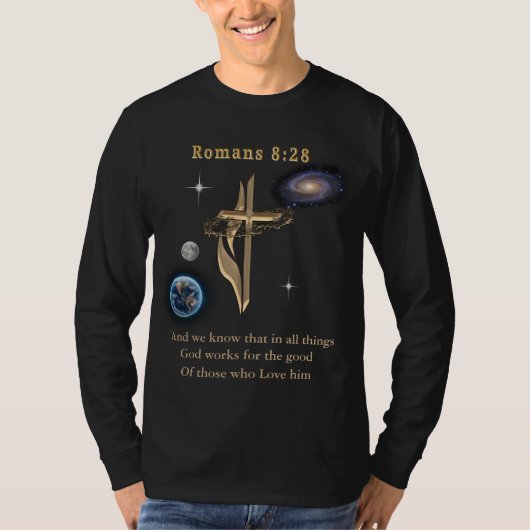 ローマ8:28 Tシャツ (正面)
