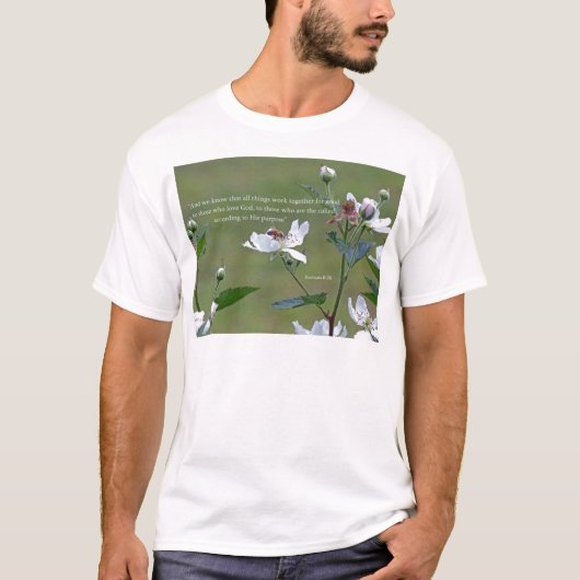 ローマ8:28 Tシャツ (正面)