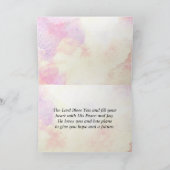 ローマ8:31神もしは私たちに敵対できる私たちのためにある カード (内部)