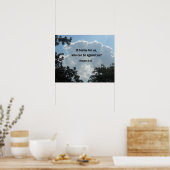 ローマ8:31神もしは私たちのために… ポスター (キッチン)