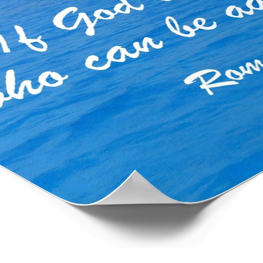 ローマ8:31b ポスター (角)