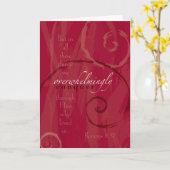 ローマ8:37 カード (黄色い花)